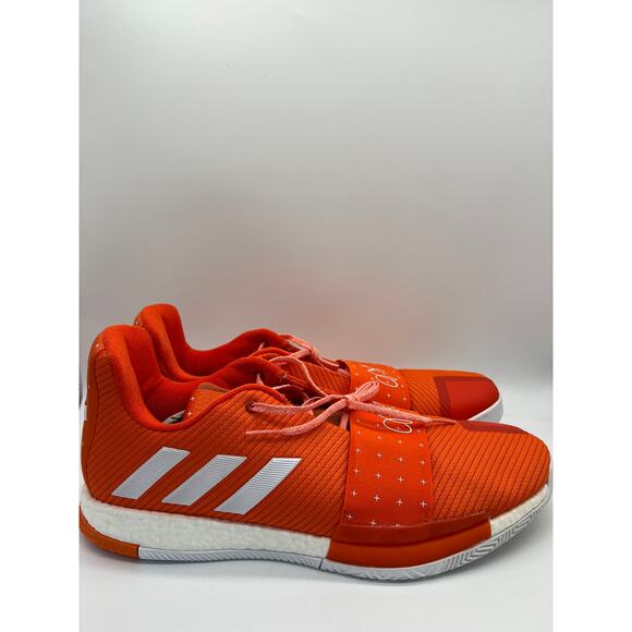 Adidas Men's James Harden Vol. 3 Team "Orange" Shoes D97173 Size 19 RARE - Picture 1 of 16